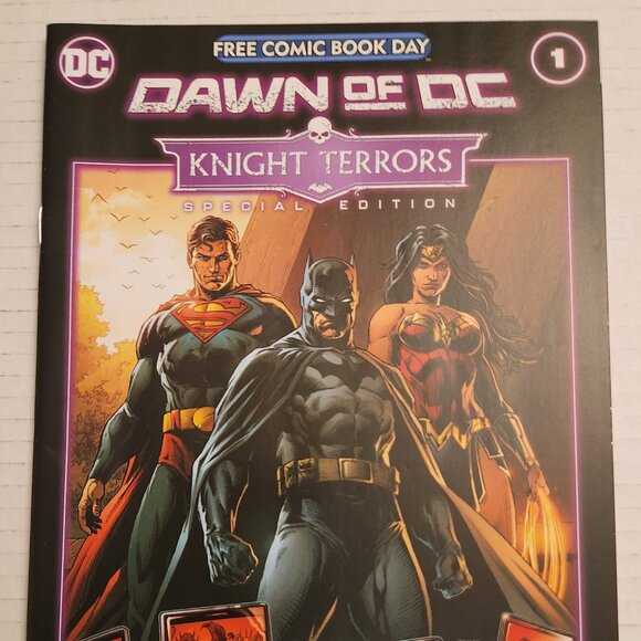 Dawn Of DC Knight Of Terrors Special Edition #1 (FCBD 2023) DC Comics, Fabok, NM - Picture 1 of 11